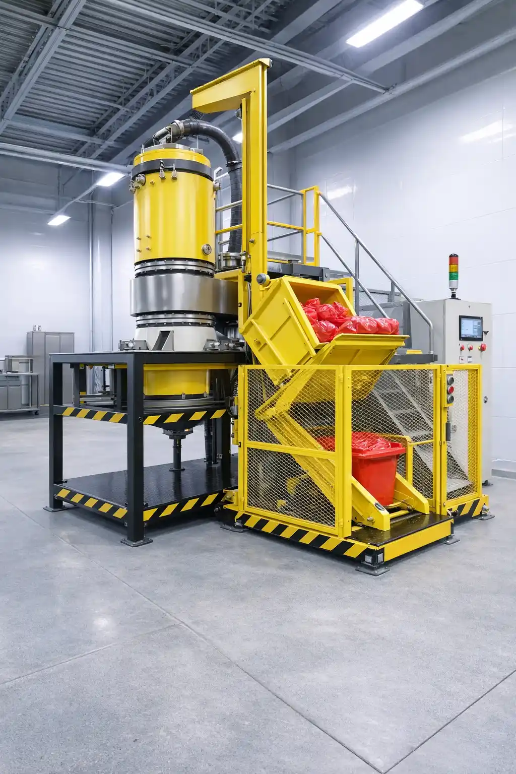 Integrated Centralized Autoclave with Shredder – ICA Series Integrated Centralized Autoclave with Shredder – ICA Series