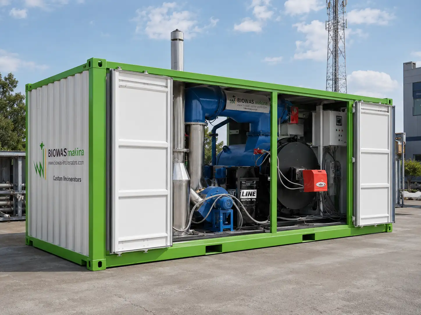 Mobile Medical Waste Incinerator – BMI Series Mobile Medical Waste Incinerator – BMI Series