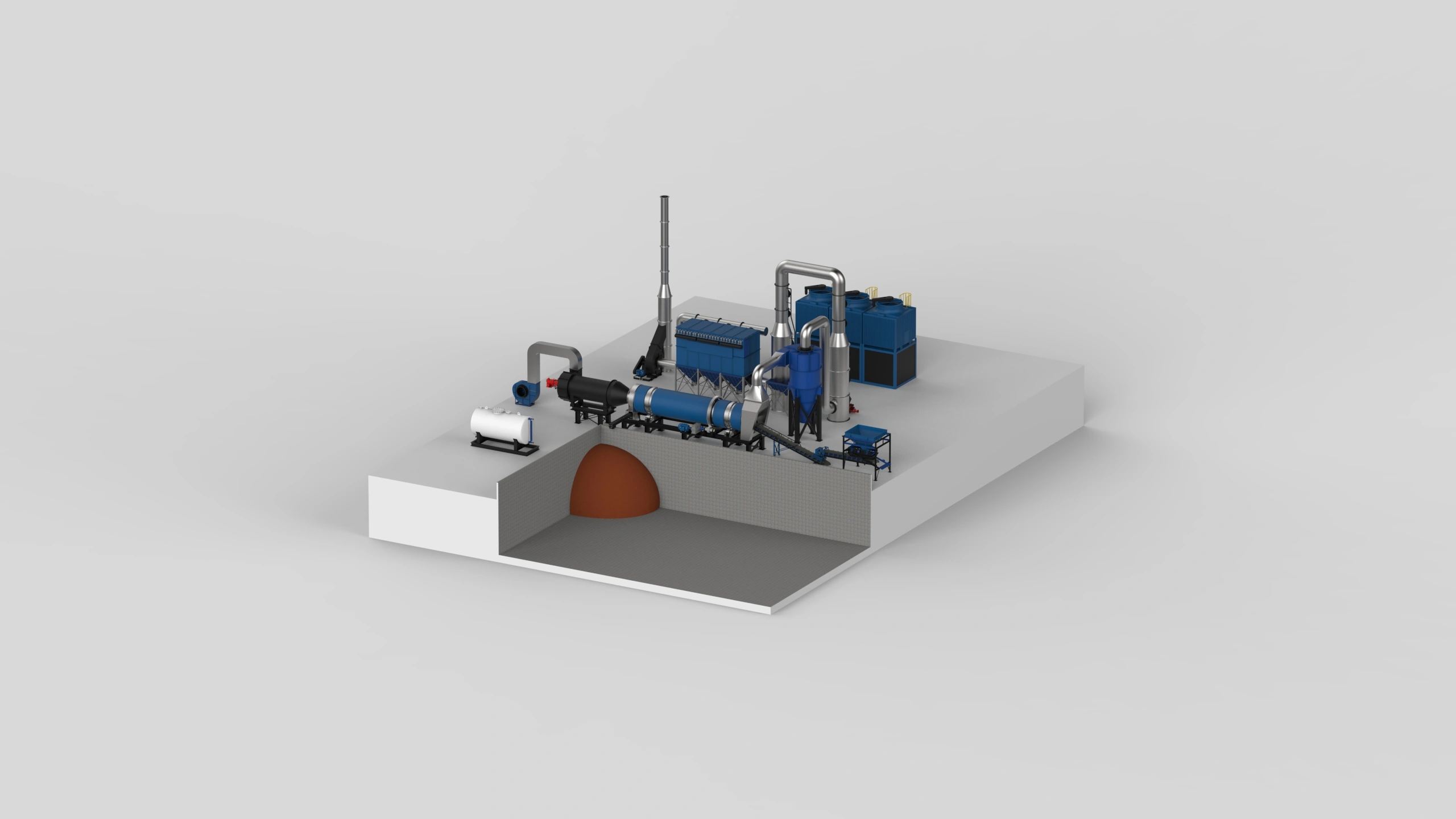 Oil Sluge Thermal Treatment System Oil Sluge Thermal Treatment System