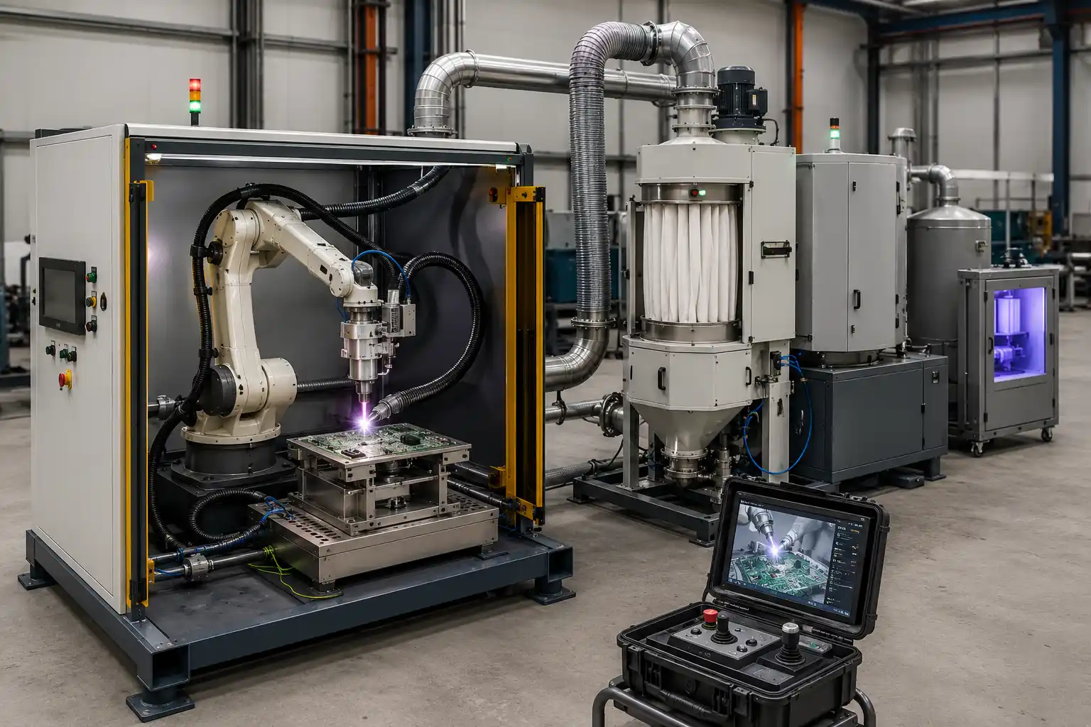 Electronic Waste Laser Processing Electronic Waste Laser Processing